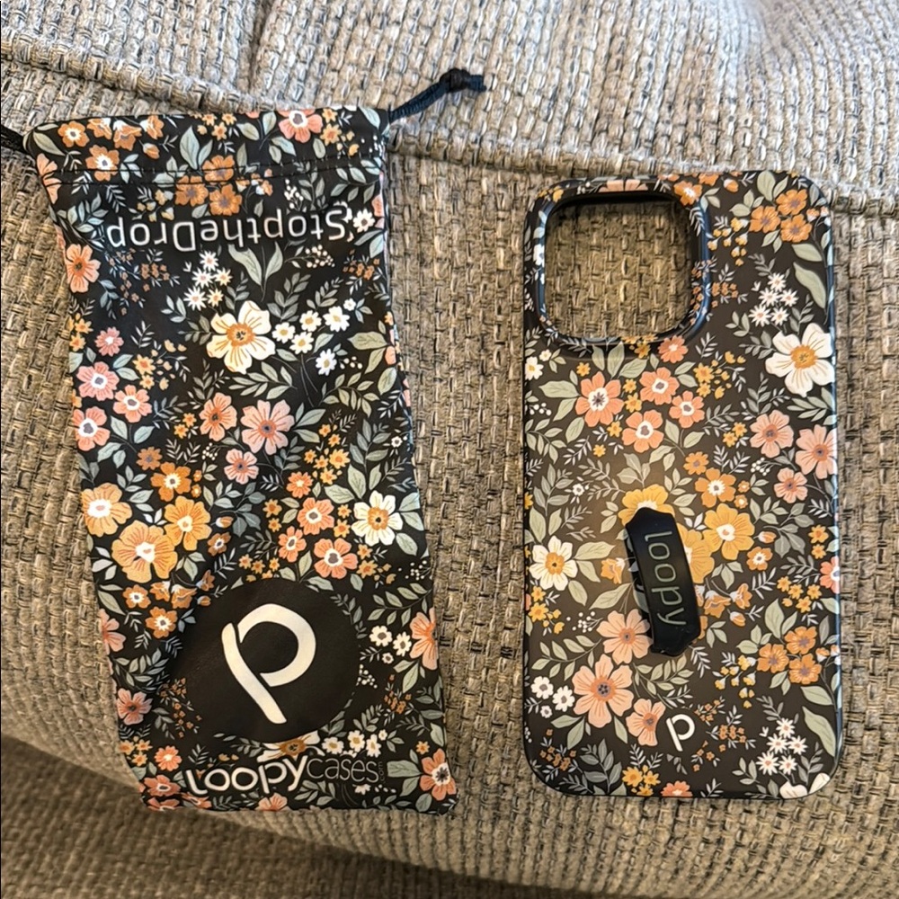 iPhone 16 Pro Max Loopy Vintage Blooms Case